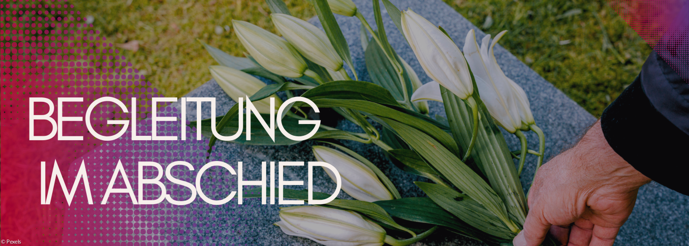 Blumen auf einem Grab