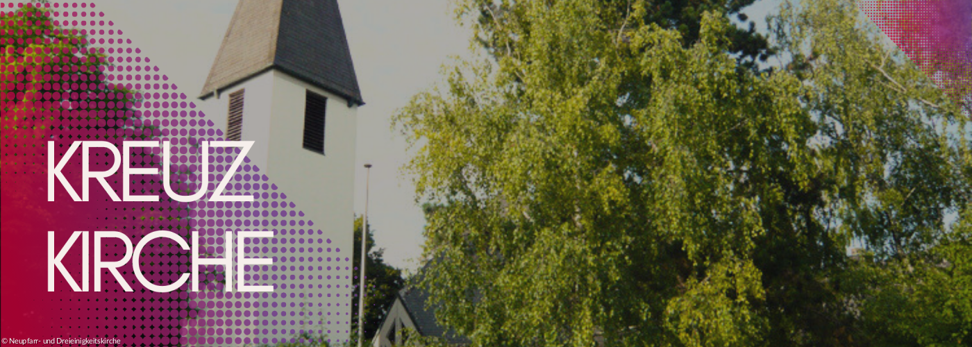 Blick auf die Kreuzkirche im Regensburger Osten