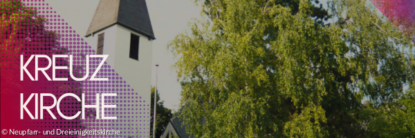 Blick auf die Kreuzkirche im Regensburger Osten