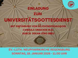 Uni-Gottesdienst in der Neupfarrkirche
