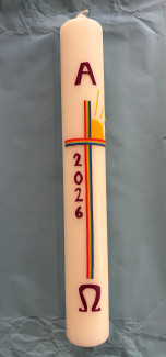 Osterkerze Neupfarrkirche 2026