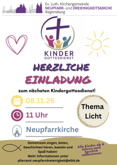 Plakat Kindergottesdienst