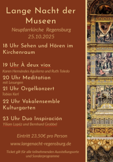 Plakat Lange Nacht der Museen 2025