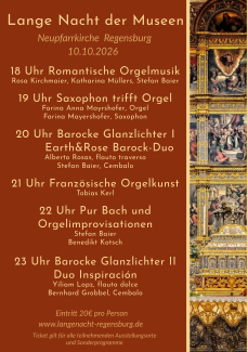 Plakat und Programm