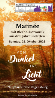 Stadtbläser Matinée Oktober 2026